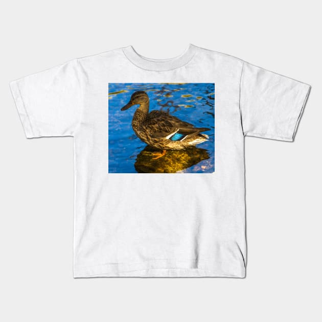 Quack! Kids T-Shirt by StevenElliot